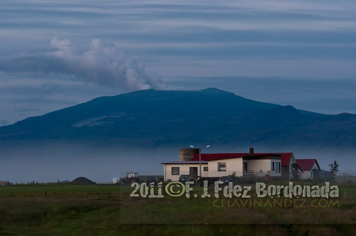 Bakki landscape area. South Iceland