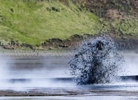 Kleifarvam. Nature Park. South west of Iceland