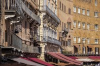 Siena´s Piazza del Campo square, Tuscany, Italy