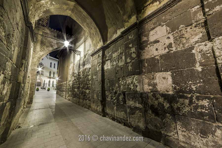 Cathedral Santa Maria de Mediavila by Night, Teruel, Aragon, Spain